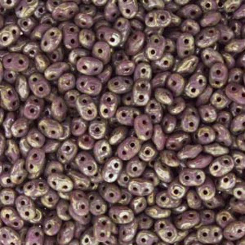 Mini Duo 2mm x 4mm - DU0423020-43400 - Opaque Violet Picasso