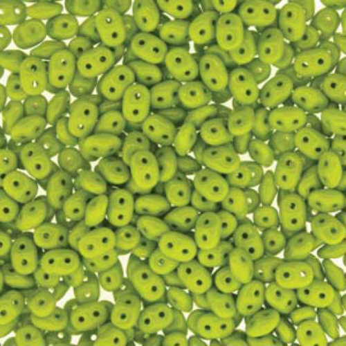 Mini Duo 2mm x 4mm - DU0453410 - Opaque Green