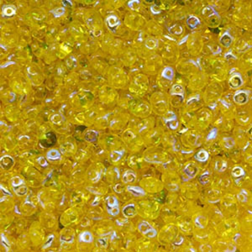 Mini Duo 2mm x 4mm - DU0480020-28701 - Amber AB