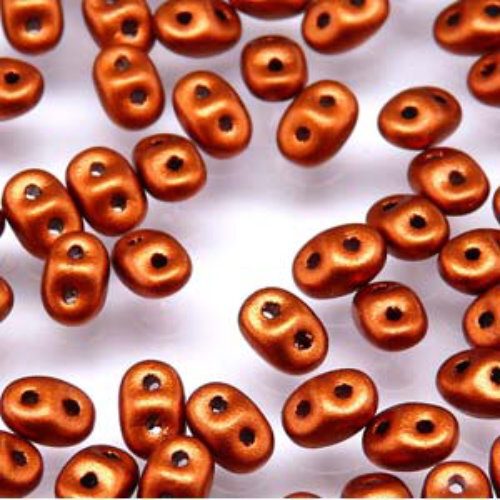 Super Duo 2.5mm x 5mm - DU0500030-01750 - Bronze Fire Red