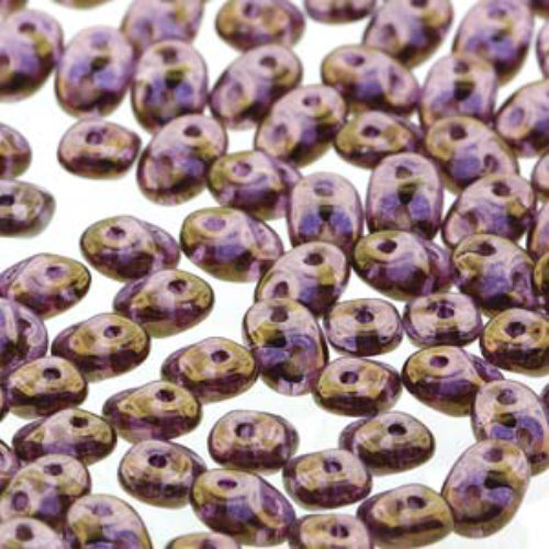 Super Duo 2.5mm x 5mm - DU0500030-14496 - Crystal Purple Luster