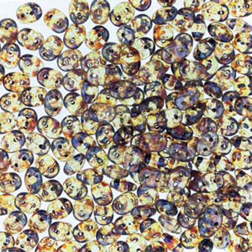 Super Duo 2.5mm x 5mm - DU0500030-43400 - Crystal Picasso