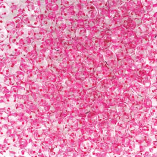 Super Duo 2.5mm x 5mm - DU0500030-44877 - Crystal Pink Lined