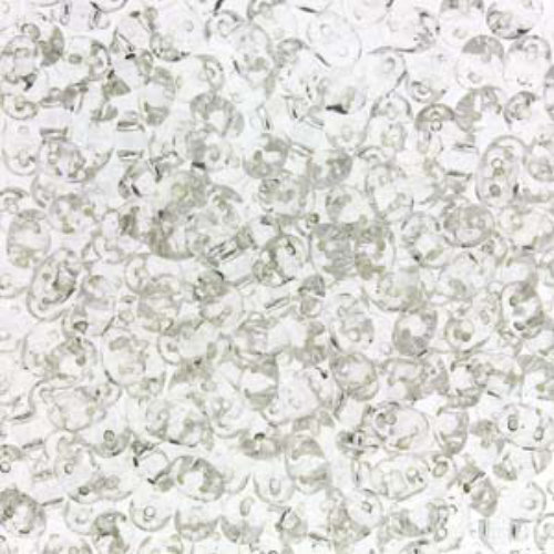Super Duo 2.5mm x 5mm - DU0500030-81800 - Crystal Silver Lined