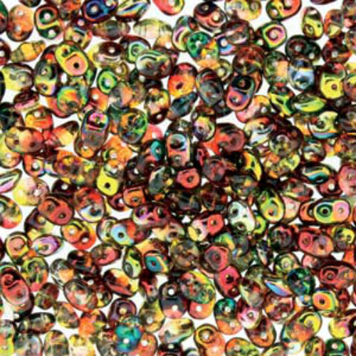Super Duo 2.5mm x 5mm - DU0500030-95600 - Magic Red Yellow