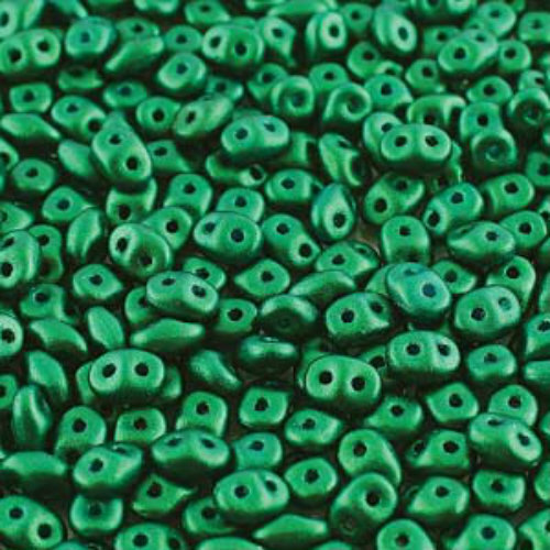 Super Duo 2.5mm x 5mm - DU0502010-24105 - Gold Shine Dark Green