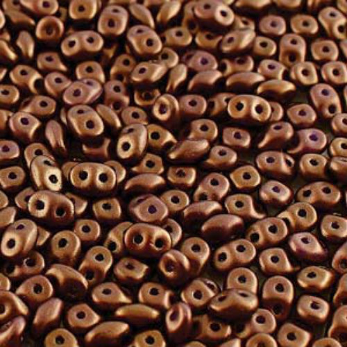 Super Duo 2.5mm x 5mm - DU0502010-24107 - Gold Shine Saddle Brown