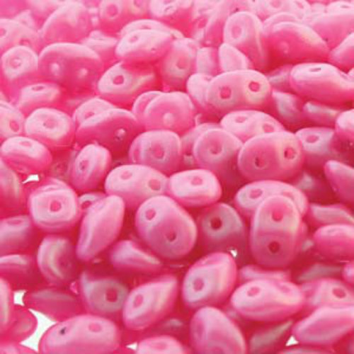 Super Duo 2.5mm x 5mm - DU0502010-24512 - Tropical Flamingo Pink