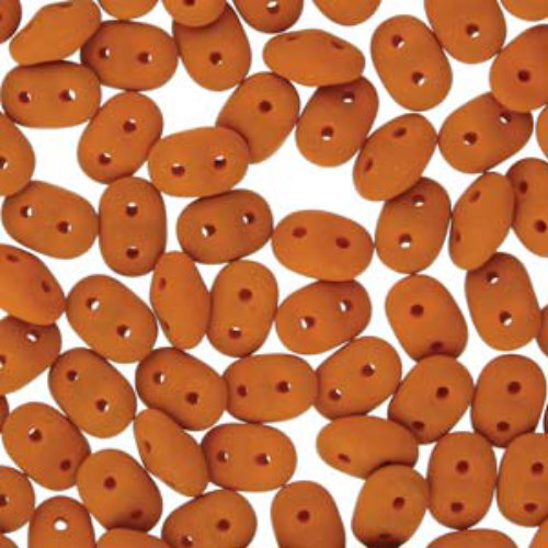 Super Duo 2.5mm x 5mm - DU0502010-29525 - Matte Velvet Carrot