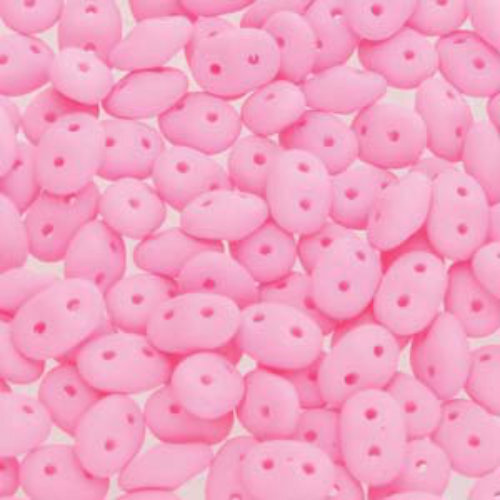 Super Duo 2.5mm x 5mm - DU0502010-92923 - Matte Bondeli Soft Pink