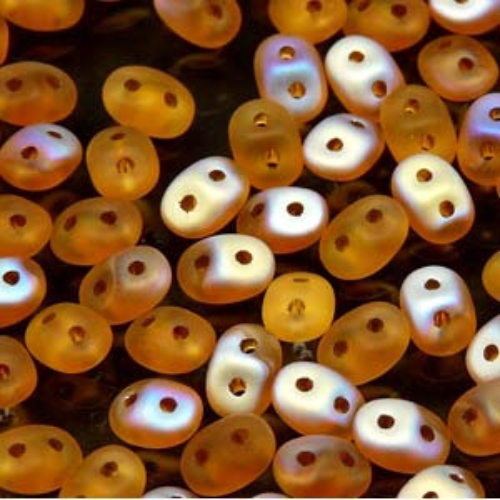 Super Duo 2.5mm x 5mm - DU0510060-28771 - Matte Topaz AB