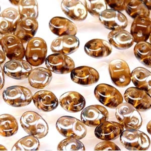 Super Duo 2.5mm x 5mm - DU0510230-22501 - Smoke Topaz Celsian