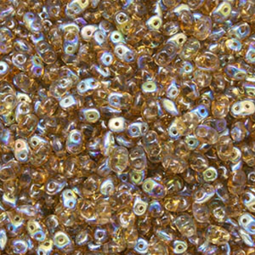 Super Duo 2.5mm x 5mm - DU0510230-28701 - Smoke Topaz AB 