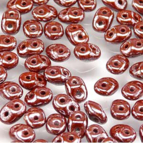 Super Duo 2.5mm x 5mm - DU0513600-14400 - Opaque Chocolate Brown Luster