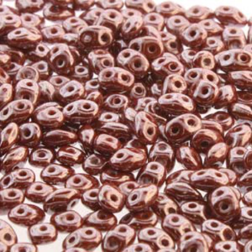 Super Duo 2.5mm x 5mm - DU0513610-14400 - Opaque Umber Luster