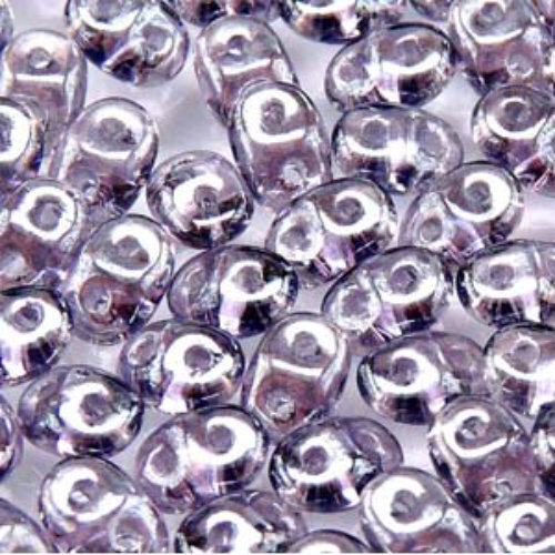 Super Duo 2.5mm x 5mm - DU0520500-14400 - Tanzanite White Luster