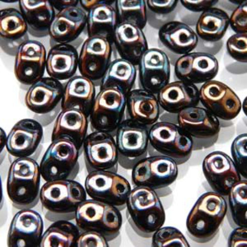 Super Duo 2.5mm x 5mm - DU0523980-15781 - Jet Iris Luster