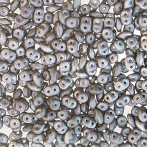 Super Duo 2.5mm x 5mm - DU0523980-24304 - Matte Metalust Steel Blue