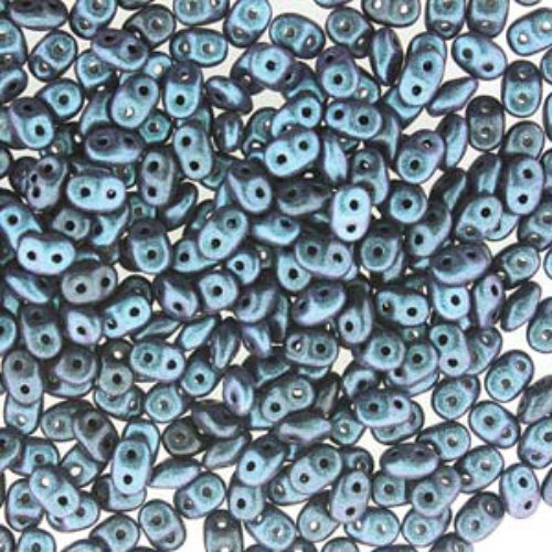 Super Duo 2.5mm x 5mm - DU0523980-29074 - Polychrome Denim Blue