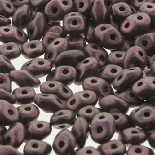 Super Duo 2.5mm x 5mm - DU0523980-79086 - Jet Metallic Suede Pink