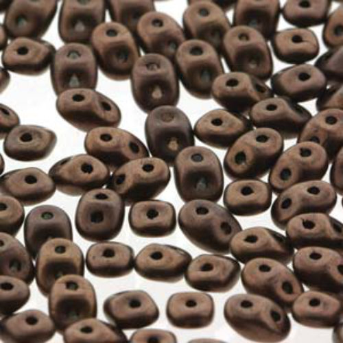Super Duo 2.5mm x 5mm - DU0523980-84415 - Matte Jet Bronze