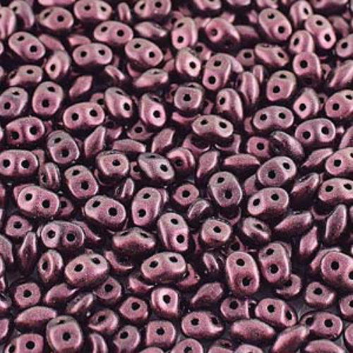 Super Duo 2.5mm x 5mm - DU0523980-94106 - Polychrome Plum