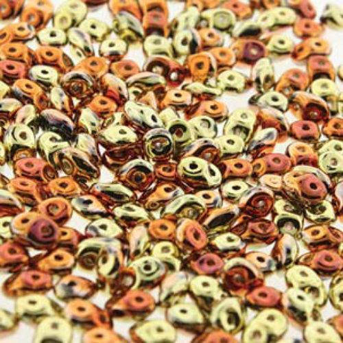 Super Duo 2.5mm x 5mm - DU0523980-98542 - Jet California Gold Rush