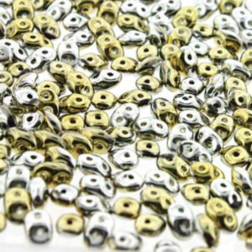 Super Duo 2.5mm x 5mm - DU0523980-98550 - Jet California Silver