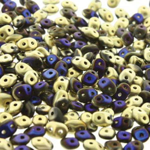Super Duo 2.5mm x 5mm - DU0523980-98848 - Matte Jet California Blue