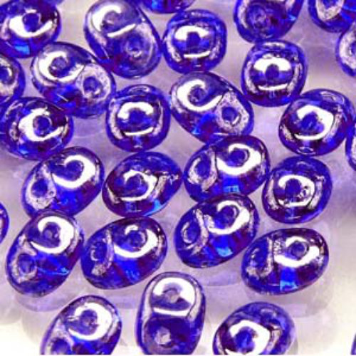 Super Duo 2.5mm x 5mm - DU0530060-14400 - Sapphire White Luster