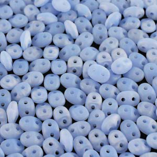 Super Duo 2.5mm x 5mm - DU0531010-84110 - Matte Opal Blue