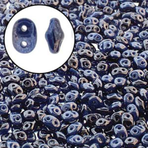 Super Duo 2.5mm x 5mm - DU0533022-14400 - Duet Opaque Denim Luster