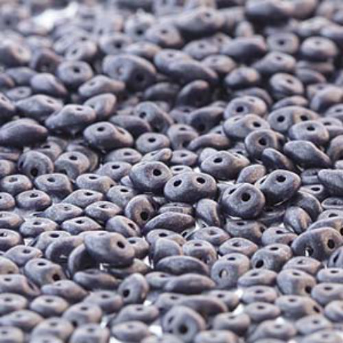Super Duo 2.5mm x 5mm - DU0533400-84400 - Matte Opaque Navy Luster