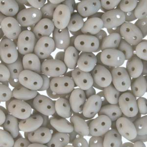 Super Duo 2.5mm x 5mm - DU0543020-84110 - Matte Opaque Grey