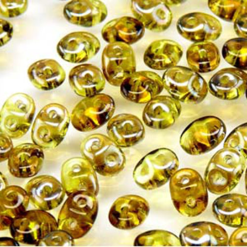Super Duo 2.5mm x 5mm - DU0550230-22501 - Olivine Celsian