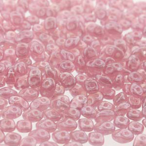 Super Duo 2.5mm x 5mm - DU0571010-14400 - Opal Rose White Luster