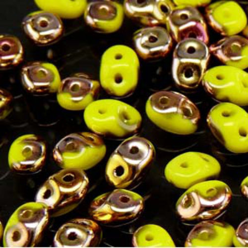 Super Duo 2.5mm x 5mm - DU0583120-27101 - Lemon Capri Gold
