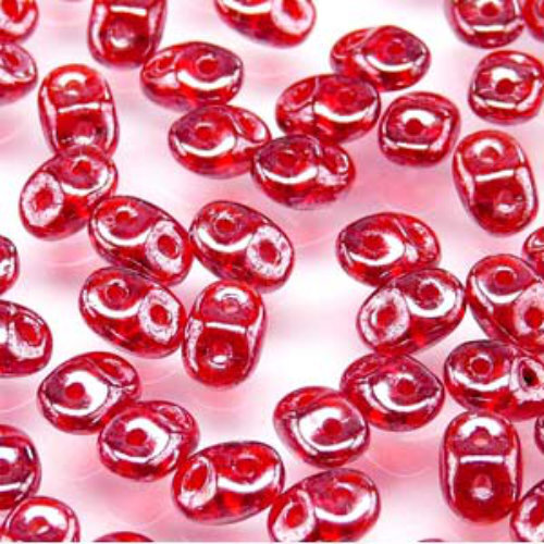 Super Duo 2.5mm x 5mm - DU0590080-14400 - Ruby Luster