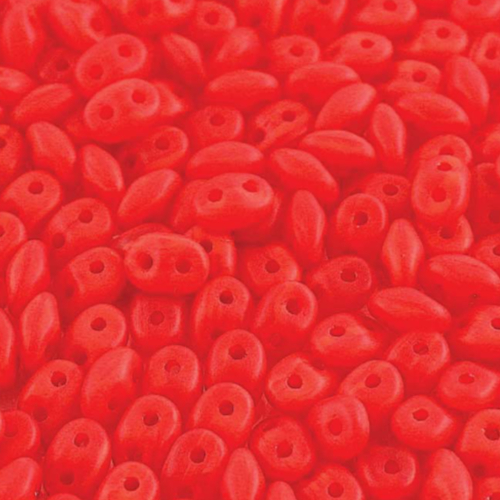 Super Duo 2.5mm x 5mm - DU0591250-84110 - Matte Opal Red