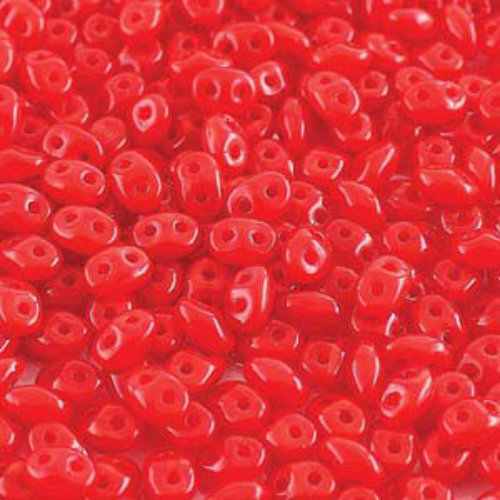 Super Duo 2.5mm x 5mm - DU0591250 - Opal Red