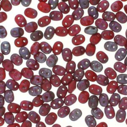 Super Duo 2.5mm x 5mm - DU0593200-83500 - Red Matte Rembrandt