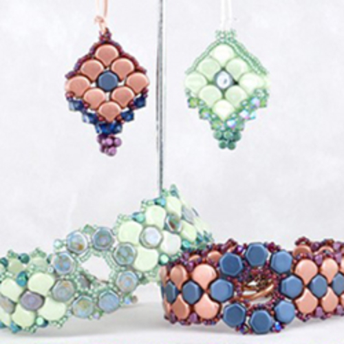 Flowering Ginko Bracelet & Earrings