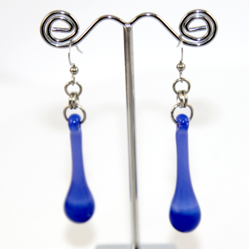 Borosilicate Glass Drop Earrings