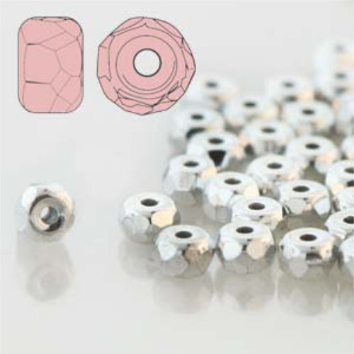Faceted Micro Spacers 2mm x 3mm - Full Labrador - FPMS2300030-27000