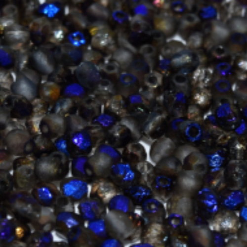 3mm Fire Polish Bead - Crystal Etched Azuro Full - 00030-22283