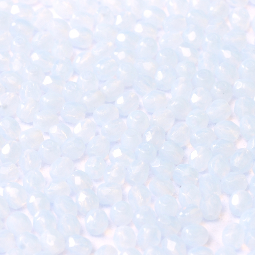 3mm Fire Polish Bead - Blue Opal - 31000