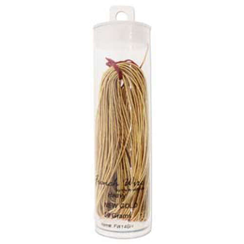 French Wire Extra Heavy (1.8mm) - FW14GEH - New Gold
