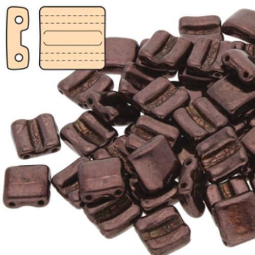 Fixer Horizontal Holes 8mm x 7.5mm - Jet Bronze - FXRH8723980-14415