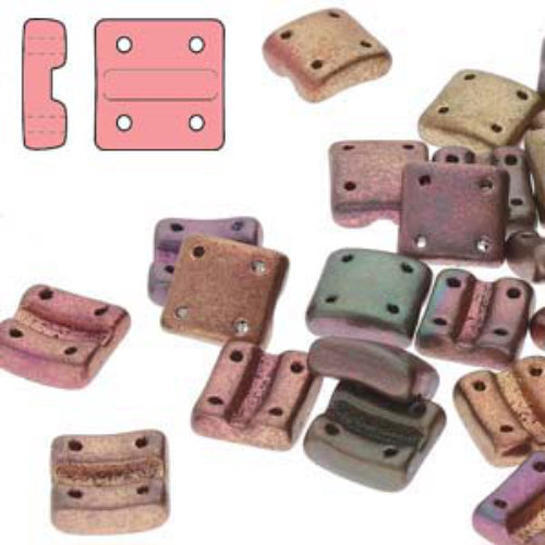 Fixer Vertical Holes 8mm x 7.5mm - Violet Rainbow - FXRV8700030-01640