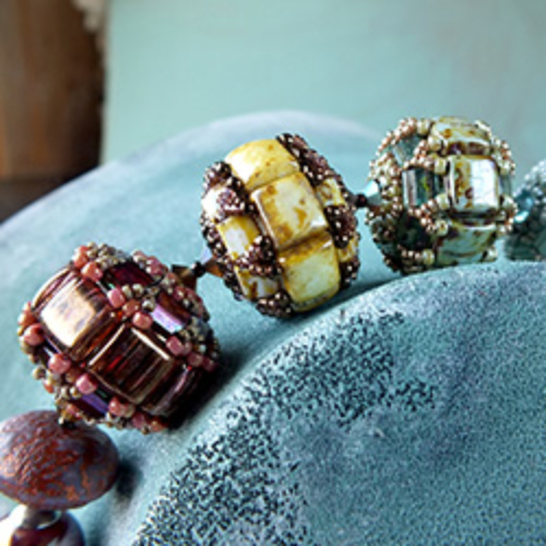 Giant's Causeway Beaded Bead